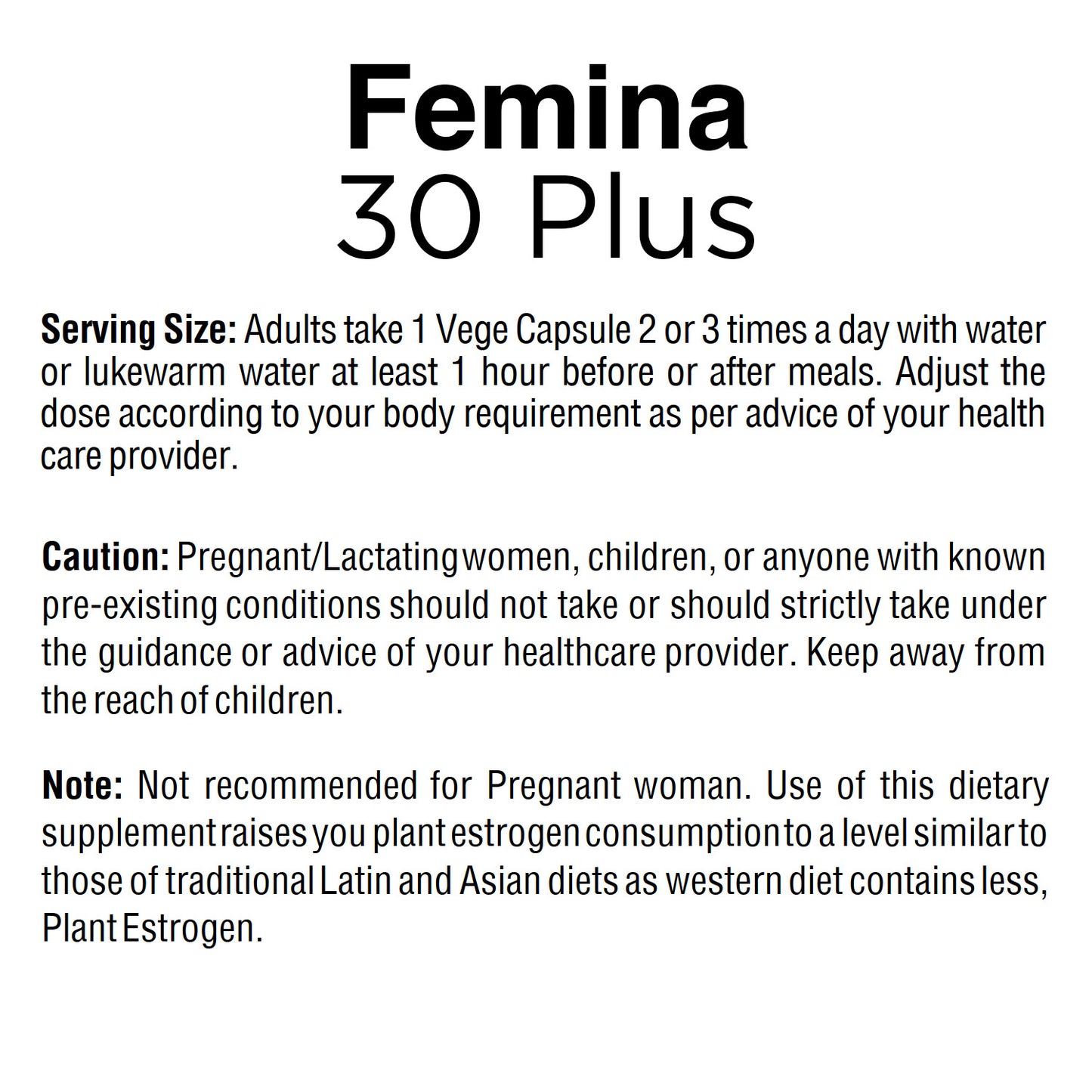 Women Wellness & Every Day Female Tonic