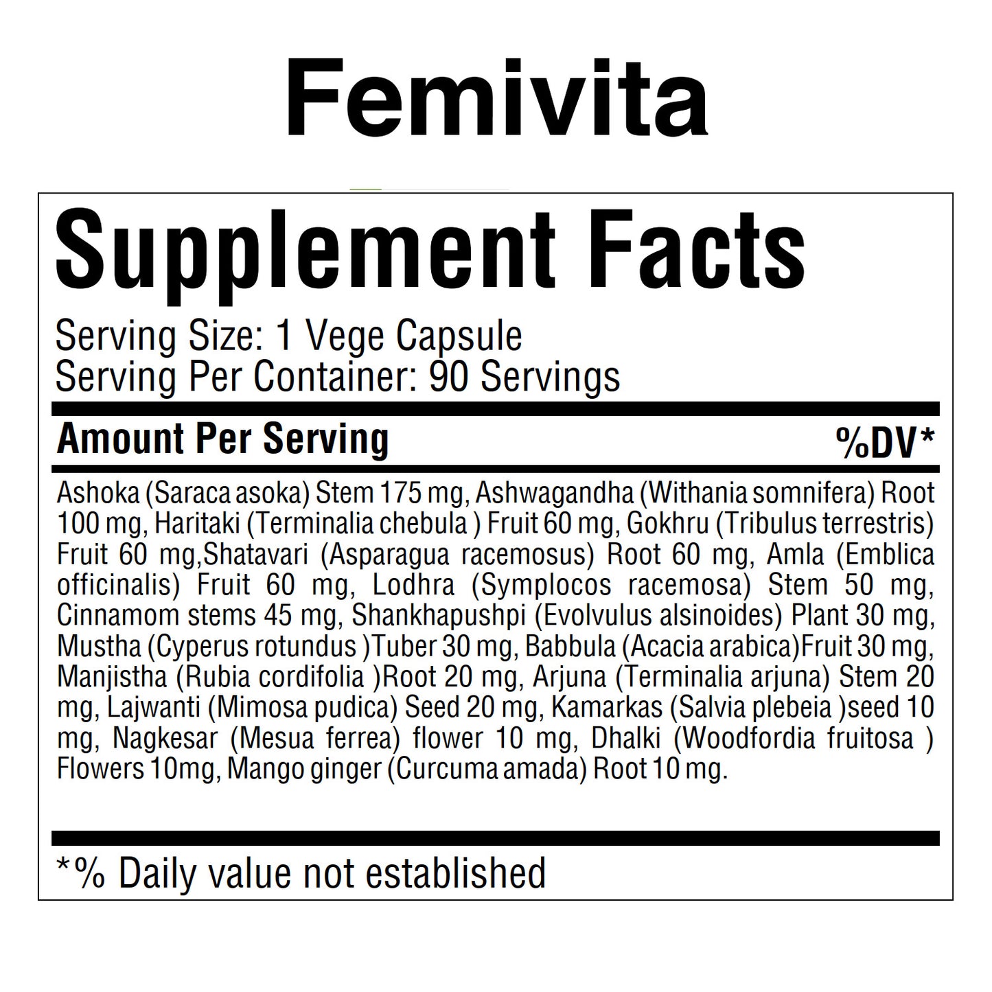 Women Wellness & Every Day Female Tonic