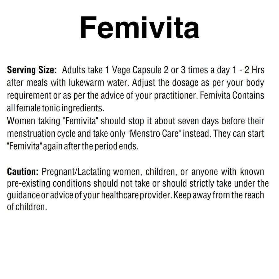 Women Wellness & Every Day Female Tonic