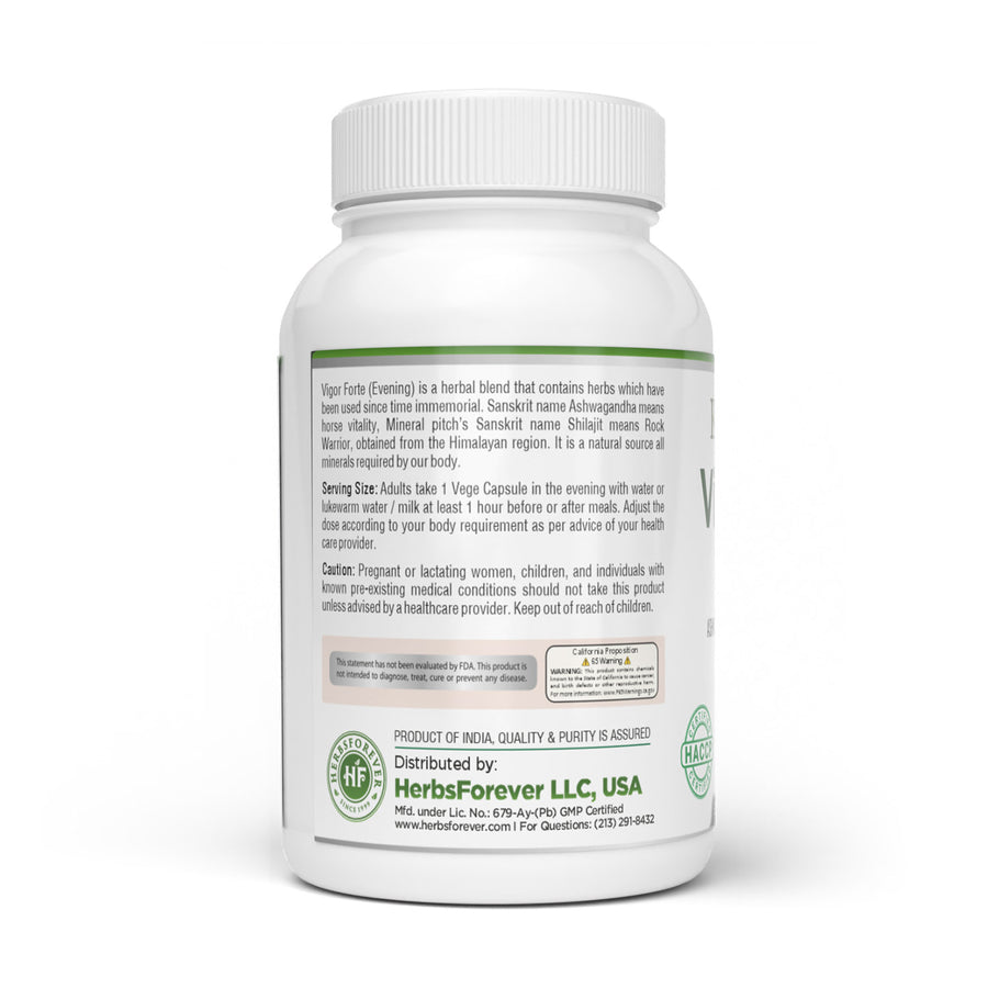 Vitazin Capsules - Ayurvedic Herbal Supplement – 90 Vege Capsules – 800 Mg Each