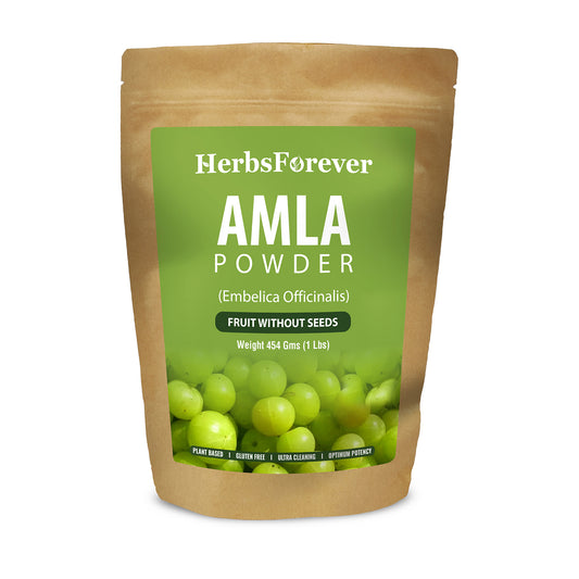 Amla Powder (Emblica Officinalis) - Non GMO - Vegan - (454 Gms - 1LBS)