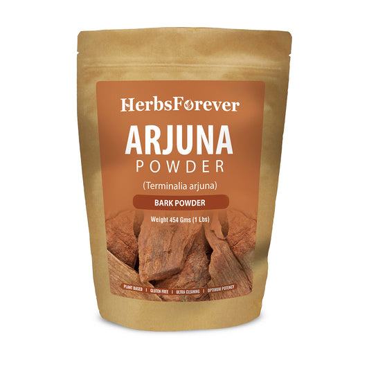 Arjuna Powder (Terminalia Arjuna) - Non GMO - Vegan - (454 Gms - 1LBS Pack)