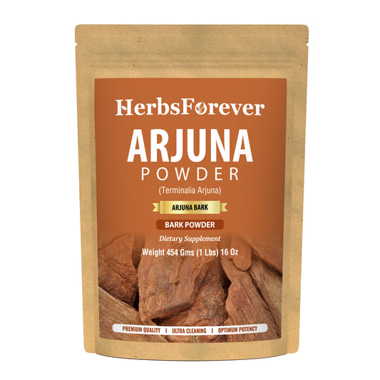 Arjuna Powder (Terminalia Arjuna) - Non GMO - Vegan - (454 Gms - 1LBS Pack)