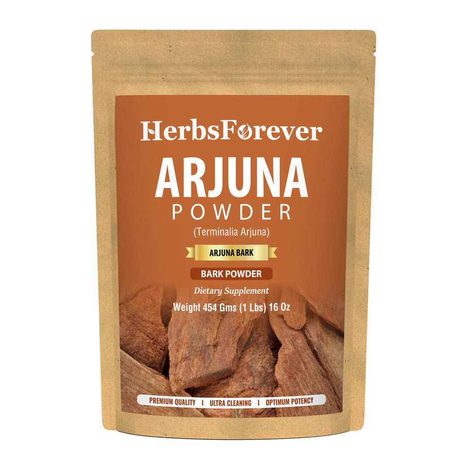 Arjuna Powder (Terminalia Arjuna) - Non GMO - Vegan - (454 Gms - 1LBS Pack)
