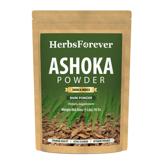 Ashoka Powder (Saraca Asoca) - Non GMO - Vegan - (454 Gms - 1LBS)