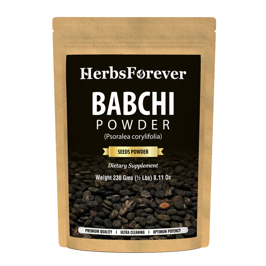 Babchi Powder (Psoralea Corylifolia) - Non GMO - Vegan - (230 Gms)