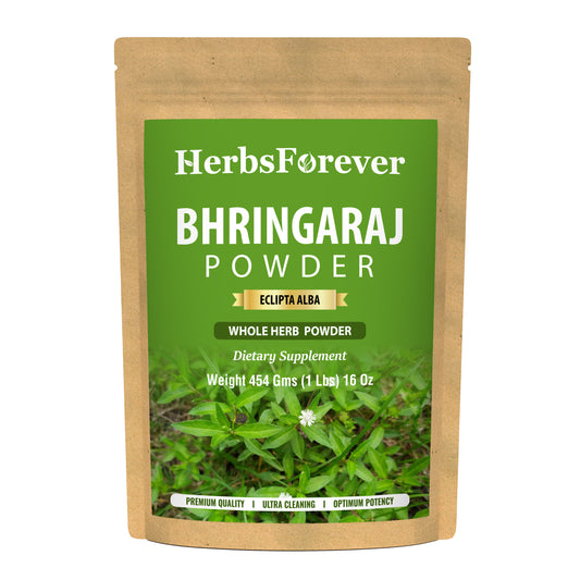 Bhringaraj Powder (Eclipta Alba) – Non GMO – Vegan – (454 Gms – 1LBS)