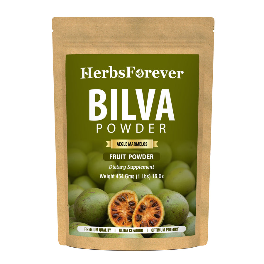 Bilva Fruit Powder - (Aegle marmelos) - Non GMO - Vegan – (454 Gms - 1LBS)