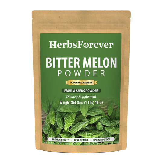 Bitter Melon (Karela) Powder (Momordica Charantia ) – Non GMO – Vegan – (454 Gms – 1LBS)