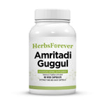 Amritadi Guggulu Capsule - Ayurvedic Herbal Supplement - 90 Vege Capsules - 800 mg