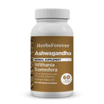 Ashwagandha Capsules – Withania Somnifera - 2% TO 5% Withanoloids, 1% To 1.5 % Alkaloids - Extract Ratio 8:1 -  60 Vege Capsules - 800 mg each