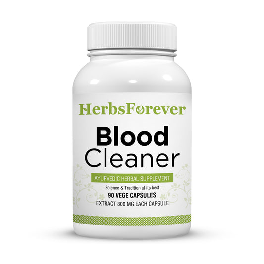 Blood Cleaner - Ayurvedic Herbal Supplement – 90 Vege Capsules – 800 Mg Each