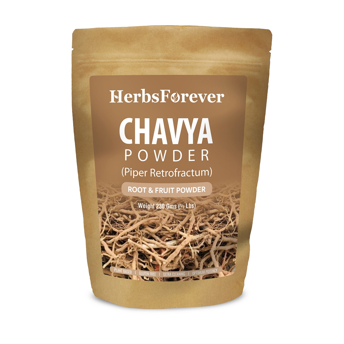 Chavya Powder (Piper Retrofractum) - Non GMO - Vegan - (230 Gms-1/2LBS)