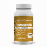Fenugreek Capsules (Trigonellafoenum Graecum) - 20% Saponins - Extract Ratio 10:1 - 60 Vege Capsules - 800 mg each