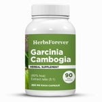 Garcinia Capsules - Garcinia cambogia - 60% HCA - Extract Ratio 5:1 - 90 Vege Capsules - 650 mg each