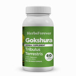 Gokshura Capsules - Tribulus Terrestris - 40% Saponin - Extract Ratio 10:1 - 60 Vege Capsules - 750 mg each