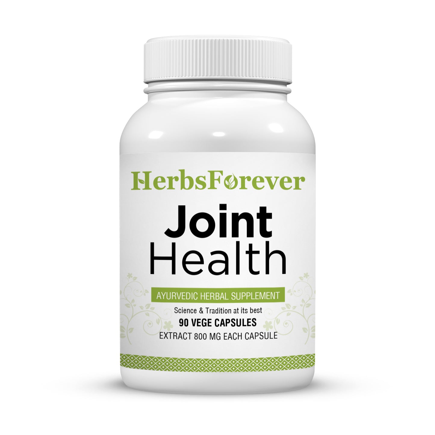 Joint Health Capsules - Ayurvedic Herbal Supplement - 90 Vege Capsules, 800 mg each