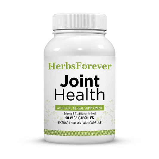 Joint Health Capsules - Ayurvedic Herbal Supplement - 90 Vege Capsules, 800 mg each