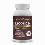Licorice Capsules – Glycyrrhiza Glabra - 10% glycyrrhizin - Extract Ratio 10:1 - 60 Vege Capsules - 800 mg each