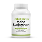 Mahasudarshan Vati - Ayurvedic Herbal Supplement  - 90 Vege Capsules - 800 Mg Each