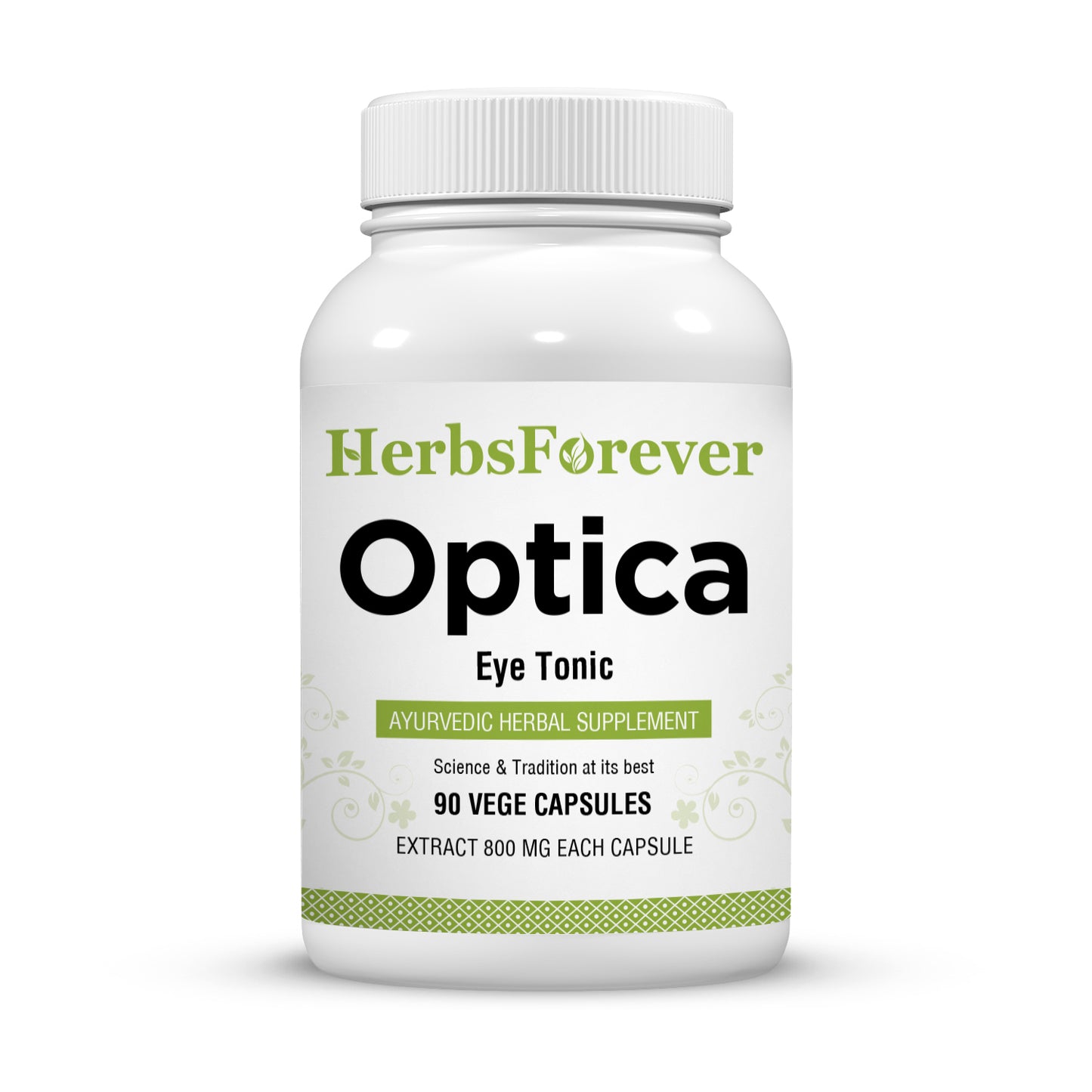 Optica Capsules - Ayurvedic Herbal Supplement – 90 Vege Capsules – 800 Mg Each