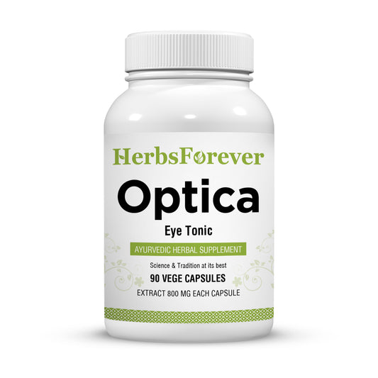 Optica Capsules - Ayurvedic Herbal Supplement – 90 Vege Capsules – 800 Mg Each