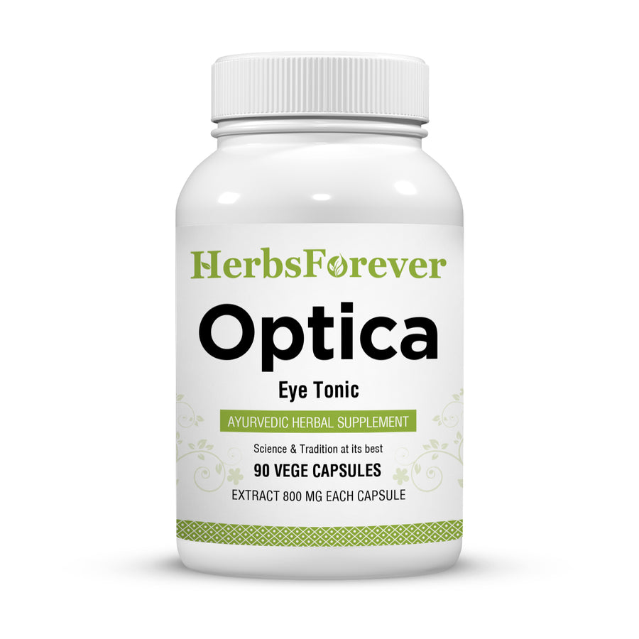 Optica Capsules - Ayurvedic Herbal Supplement – 90 Vege Capsules – 800 Mg Each