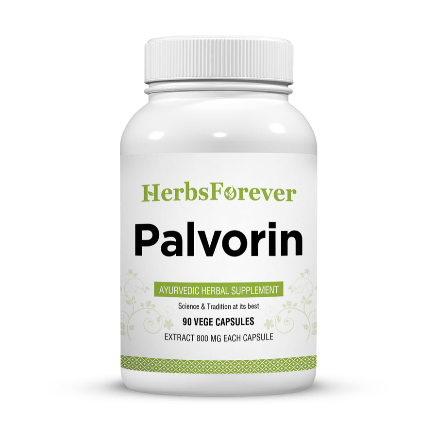 Palvorin Capsules - Ayurvedic Herbal Supplement – 90 Vege Capsules – 800 Mg Each