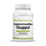 Saptavimastika Guggulu - Ayurvedic Herbal Supplement - 90 Vege Capsules - 800 Mg Each