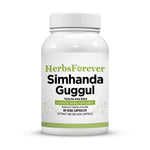 Simhanada Guggulu - Ayurvedic Herbal Supplement - 90 Vege Capsules - 800 Mg Each