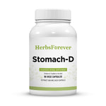 Stomach D Capsules - Ayurvedic Herbal Supplement (90 Vege Capsules – 800 Mg Each)