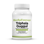 Triphala Guggulu - Ayurvedic Herbal Supplement - 90 Vege Capsules - 800 Mg Each