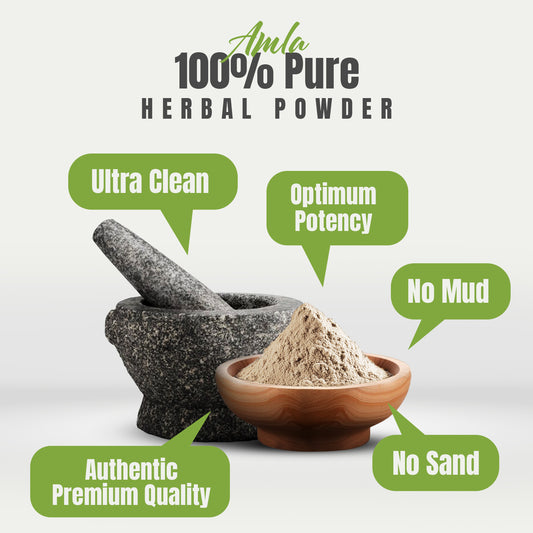 Amla Powder (Emblica Officinalis) - Non GMO - Vegan - (454 Gms - 1LBS)