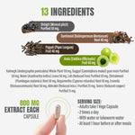 Arogya Vardini Vati - Ayurvedic Herbal Supplement - 90 Vege Capsules - 800 Mg Each