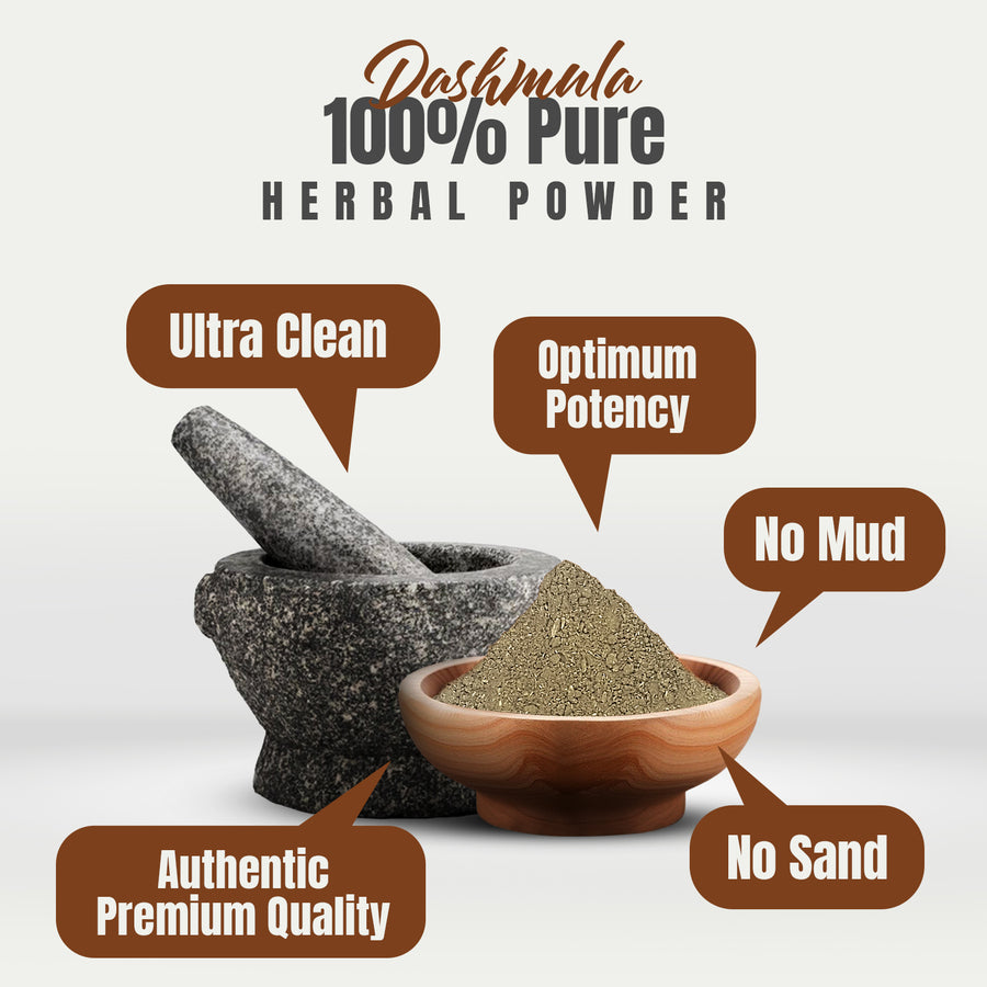 Dashmula Kwath - Ayurvedic Herbal Supplement – Fine Powder – (454 Gms -1 LBS)