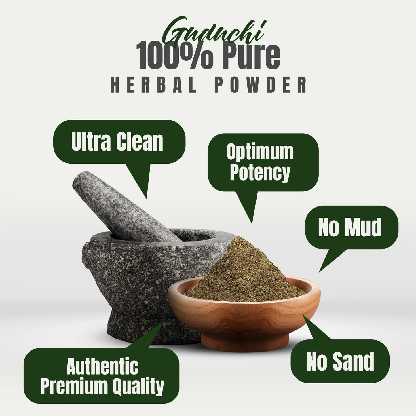 Guduchi Powder – (Tinospora Cordifolia) – Non GMO - Vegan - 454Gms - 1LBS