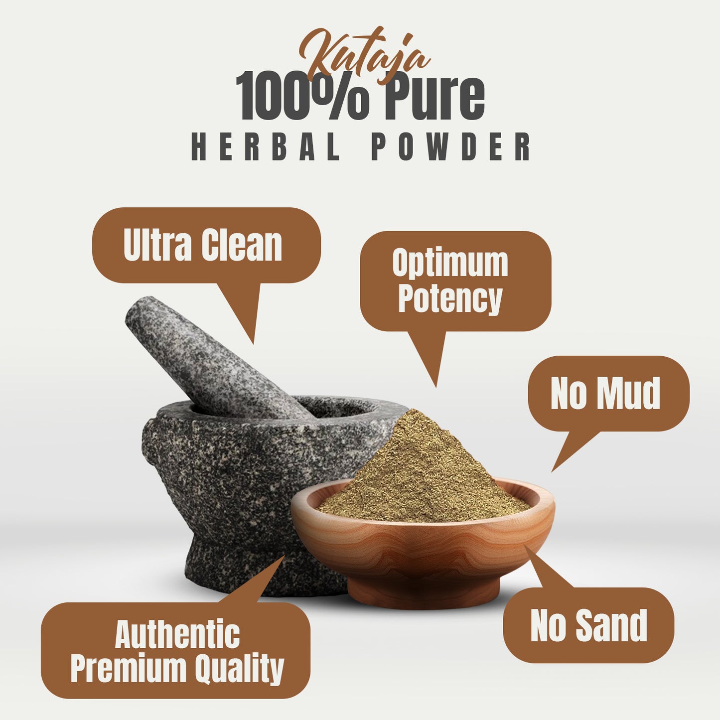 Kutaja Powder (Holarrhena Antidysenterica) - Non GMO - Vegan - (454 Gms - 1LBS)