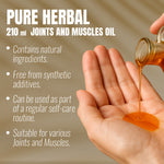 Maha Narayan Oil - Processed with Sesame Oil - Cold pressed and double filtered in Muslin cloth - 210 ml