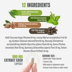Respiton Capsules - Ayurvedic Herbal Supplement (90 Vege Capsules – 800 Mg Each)