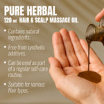Wondruff Oil - Processed with Sesame Oil - Cold pressed and double filtered in Muslin cloth - 210 ml