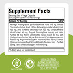 Arogya Vardini Vati - Ayurvedic Herbal Supplement - 90 Vege Capsules - 800 Mg Each