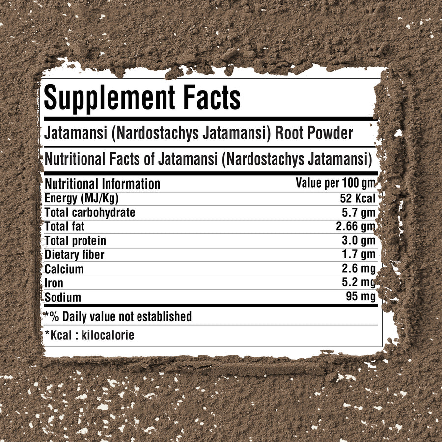 Jatamansi Powder - Nardostachys Jatamansi - Non GMO - Vegan (230Gms-1/2LBS)