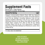 Kaishore Guggulu - Ayurvedic Herbal Supplement - 90 Vege Capsules - 800 Mg Each