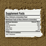 Khas Powder – Vetiveria Zizanioides - Non GMO - Vegan - (454 Gms - 1LBS)