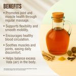 Maha Narayan Oil - Processed with Sesame Oil - Cold pressed and double filtered in Muslin cloth - 210 ml