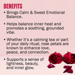 Rose Powder - (Rose centifolia) - Non GMO - Vegan  - 100 Gms