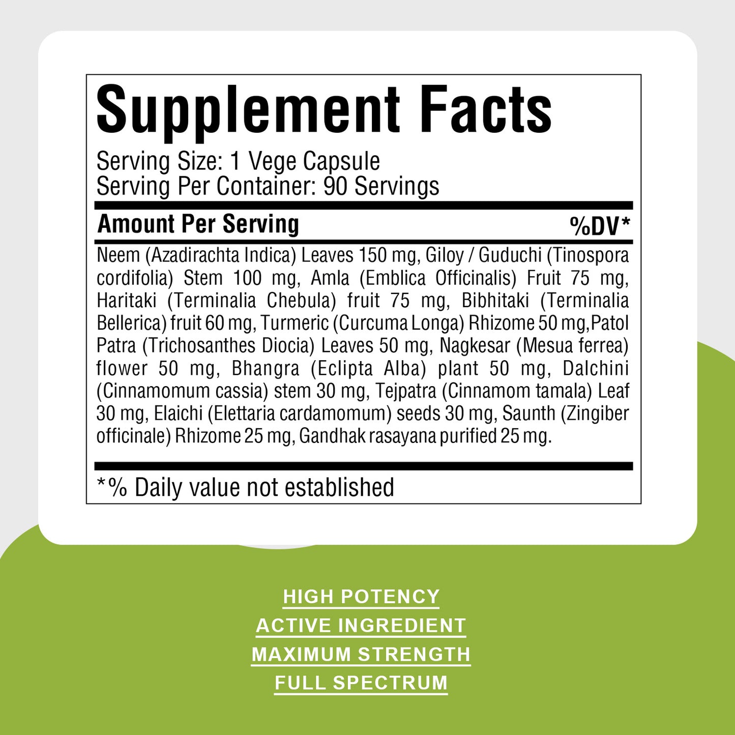 Silfina MTL Detox Capsules - Ayurvedic Herbal Supplement (90 Vege Capsules – 800 Mg Each)