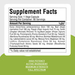 Stomach D Capsules - Ayurvedic Herbal Supplement (90 Vege Capsules – 800 Mg Each)