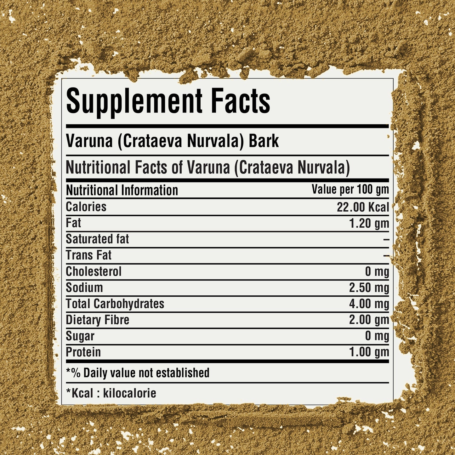 Varuna Powder (Crataeva Nurvala) - Non GMO - Vegan - (454 Gms - 1LBS)