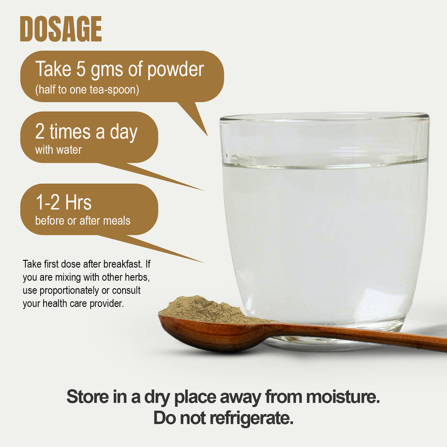 Ashwagandha Powder (Withania Somnifera) – Non GMO – Vegan – (454 Gms – 1LBS)